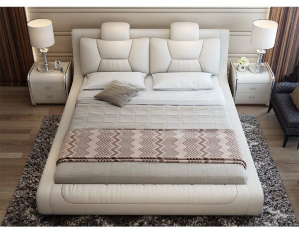 Giường hiện đại bọc da cao cấp sang trọng GN006 4