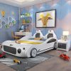 Mẫu giường ngủ ô tô thể thao đa tính năng cho bé GTE041 màu trắng
