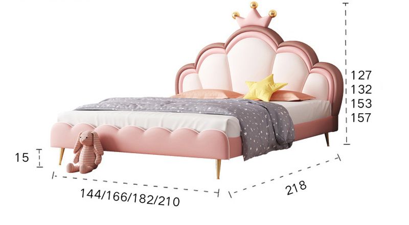 Kích cỡ Giường công chúa bé gái đáng yêu GTE024 6