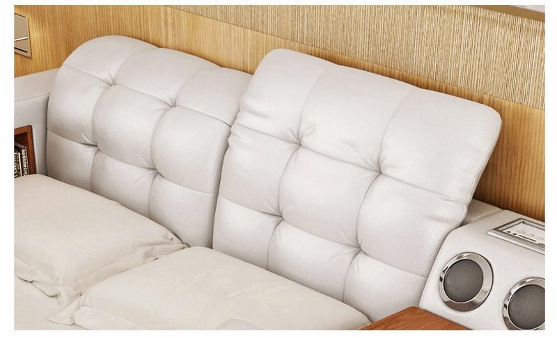 Giường hiện đại đa năng có ngăn kéo và ghế massage GN011 6