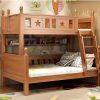 Giường tầng cho bé làm bằng gỗ sồi GTE049 5