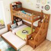 Giường tầng cho bé gỗ sồi đẹp GTE050 4
