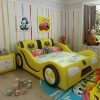Giường ô tô trẻ em đẹp mua nhiều GTE101 màu vàng