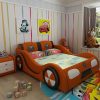 Giường ô tô trẻ em đẹp mua nhiều GTE101 màu cam