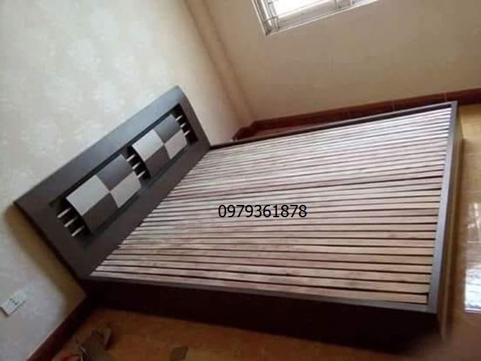 Giường gỗ giá rẻ sinh viên giá 2 triệu