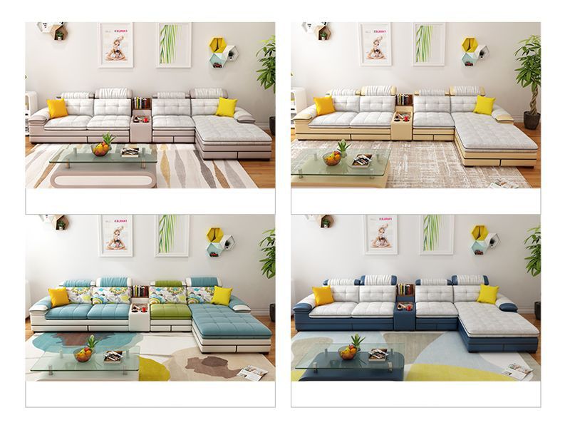 Màu sắc Bô ghế sofa phòng khách hiện đại SF013
