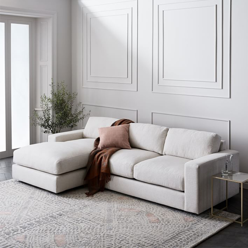 Bộ ghế sofa đơn giản bọc nỉ sang trọng SF027 3