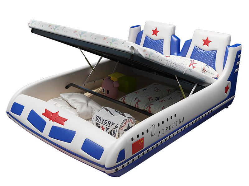 Mẫu giường trẻ em kiểu máy bay BOING GTE125 2