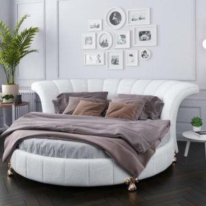 Giường ngủ tròn đẹp GN061 số 3