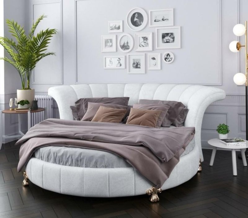 Giường ngủ tròn đẹp GN061 số 3