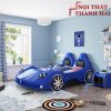 Giường ô tô cho bé trai Nhập Khẩu GTE138 màu xanh