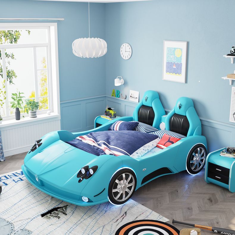 Giường ô tô cho bé trai Nhập Khẩu GTE138 màu xanh dương