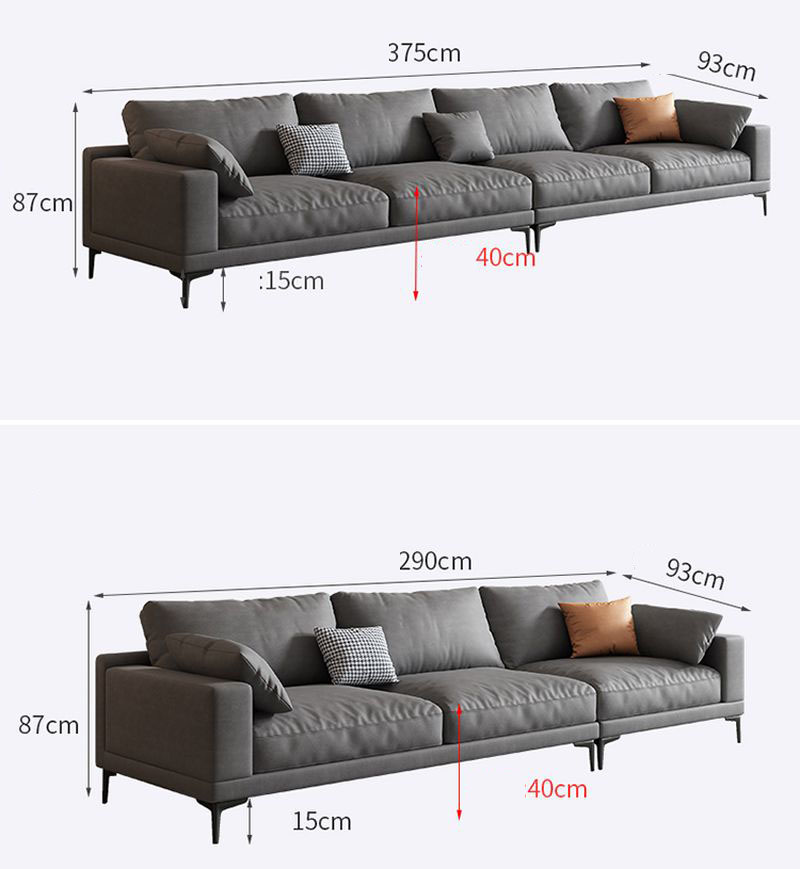 Mẫu sofa văng phong cách bắc âu SF031 4