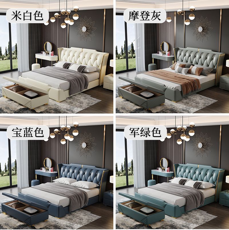 Bộ giường ngủ cao cấp nhập khẩu GN060 3