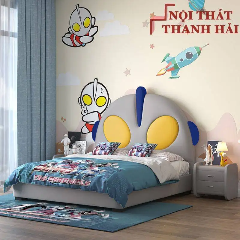Giường siêu nhân điện quang ( ULtraman) dành cho bé trai GTE144