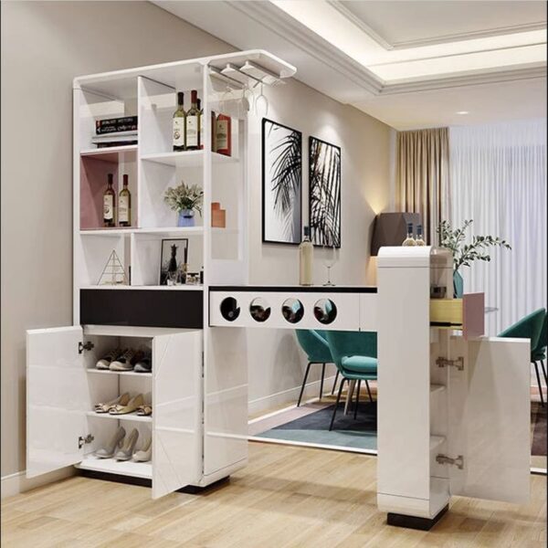 Kệ tủ rượu kiêm quầy bar thu gọn TR014 3