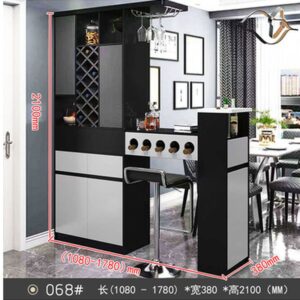 Kệ tủ rượu kiêm quầy bar thu gọn TR014 6