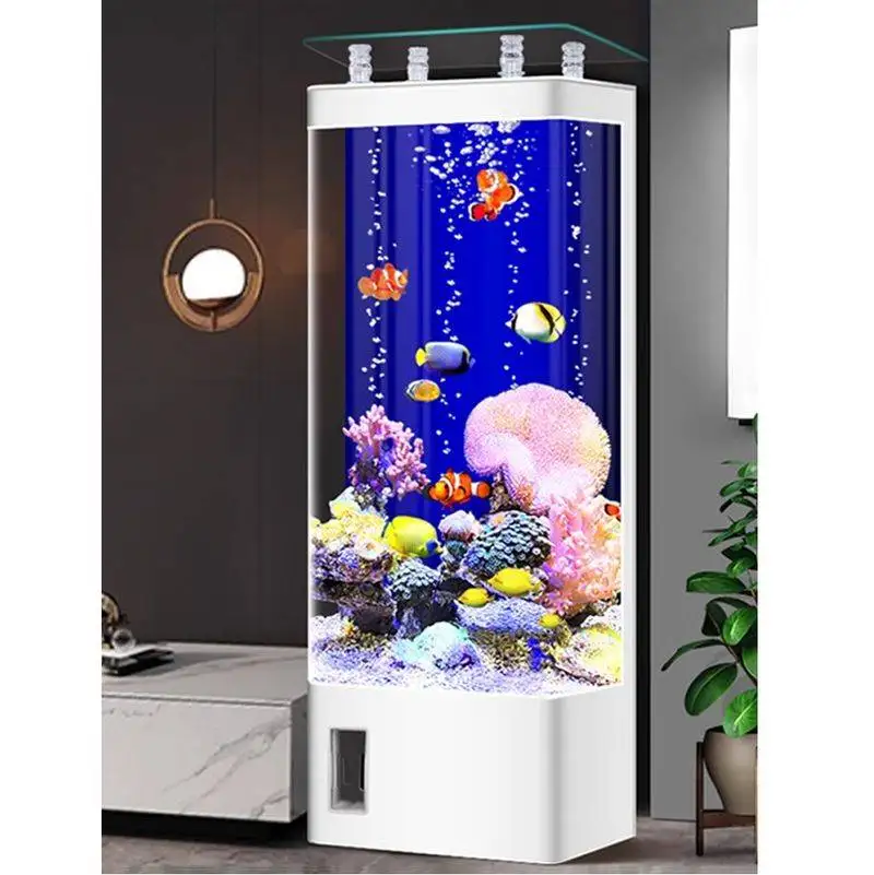 Bể cá trụ đứng nhập khẩu BC028 màu trắng