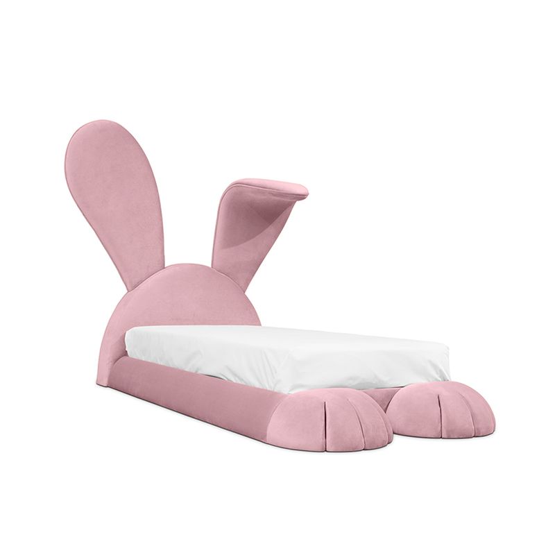 Giường tai thỏ to cho và bé gái GTE162 màu hồng 5