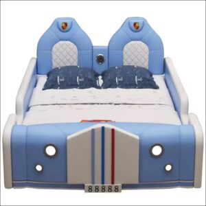 Giường siêu xe có loa nghe nhạc đèn led GTE167 2 Giường siêu xe có loa nghe nhạc đèn led GTE167 2