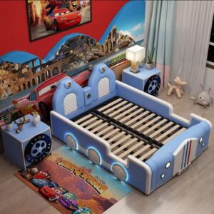 Giường siêu xe có loa nghe nhạc đèn led GTE167 3 Giường siêu xe có loa nghe nhạc đèn led GTE167 3