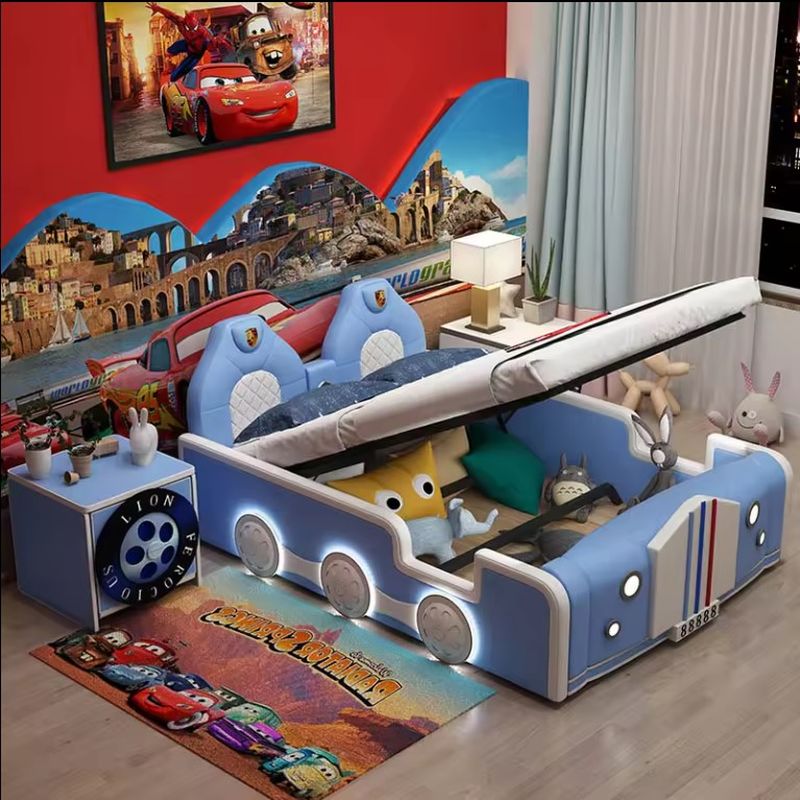 Giường siêu xe có loa nghe nhạc đèn led GTE167 4 Giường siêu xe có loa nghe nhạc đèn led GTE167 4