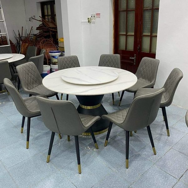 Bàn ăn tròn xoay Nhập Khẩu BC005 2