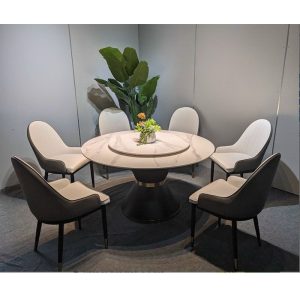 Bàn ăn tròn xoay Nhập Khẩu BC005 3