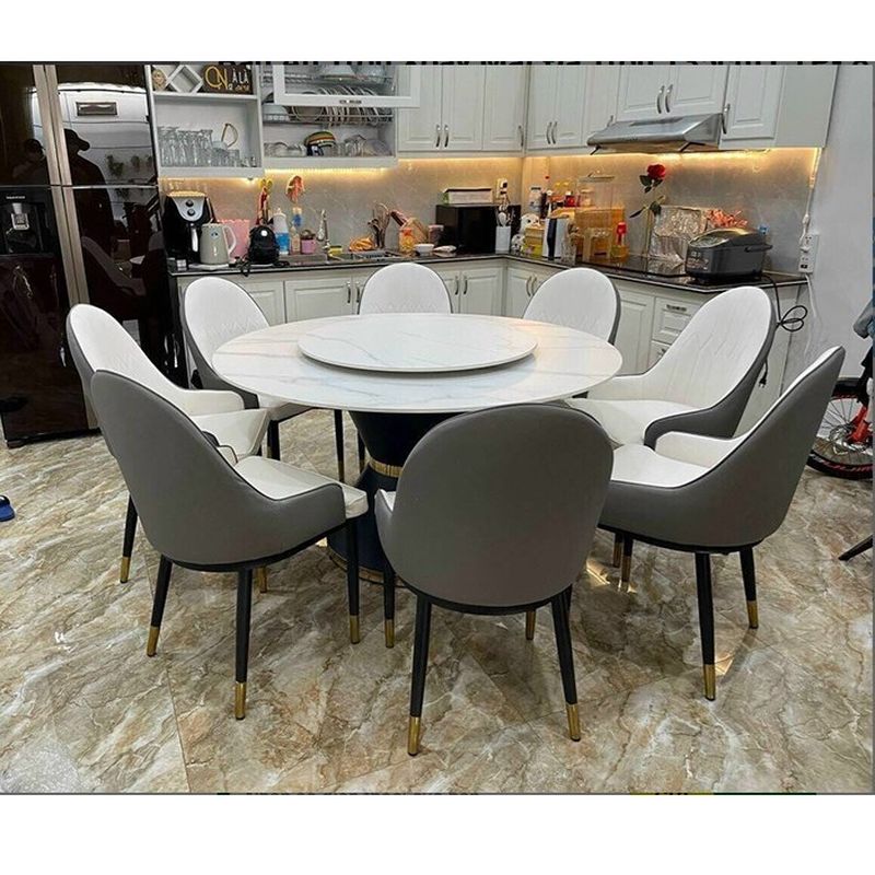 Bàn ăn tròn xoay Nhập Khẩu BC005 4