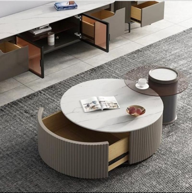 Bàn trà đôi nhập khẩu BT005 2
