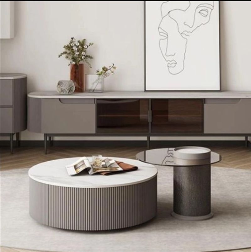 Bàn trà đôi nhập khẩu BT005 4 Bàn trà đôi nhập khẩu BT005 4