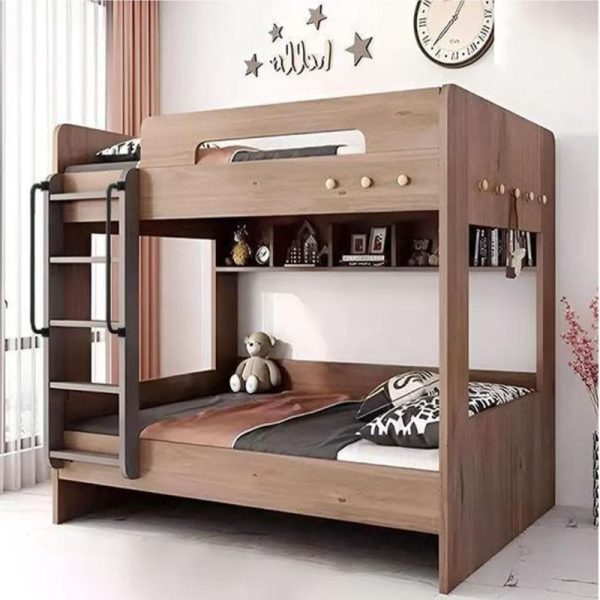 Giường tầng gỗ công nghiệp melamin A2