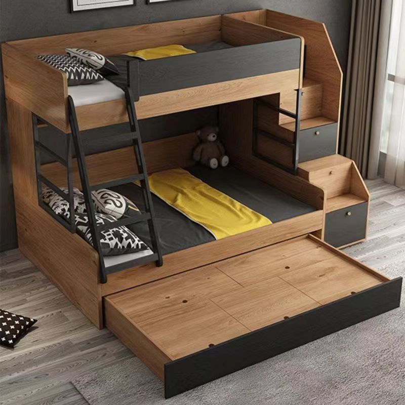 Giường tầng gỗ công nghiệp đẹp A12