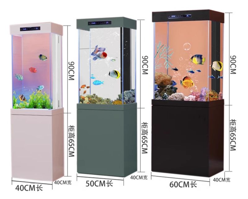 Bể cá nhập khẩu kính siêu trong BC038 kích cỡ từng kiểu dáng